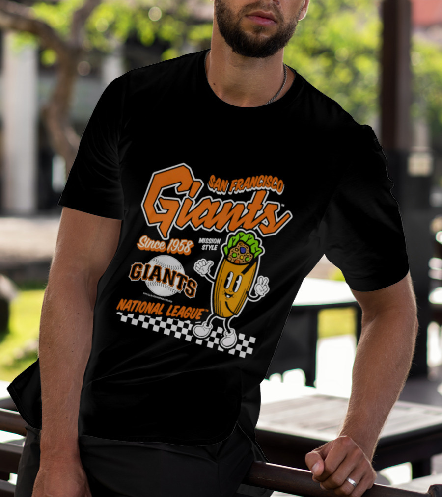 San Francisco Giants Mission Style Since 1958 National League T-Shirt