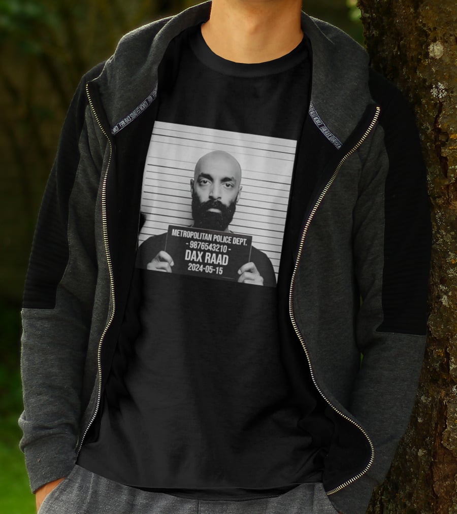 Metropolitan Police Dept Dax Raad 9876543210 Shot 2024 05 15 T-Shirt