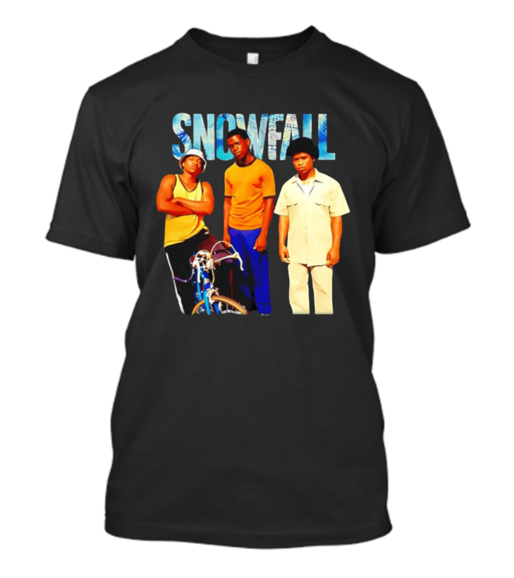 Snowfall 2017 TV Series Damson Idris Carter Hudson Gail Bean Actors T-Shirt