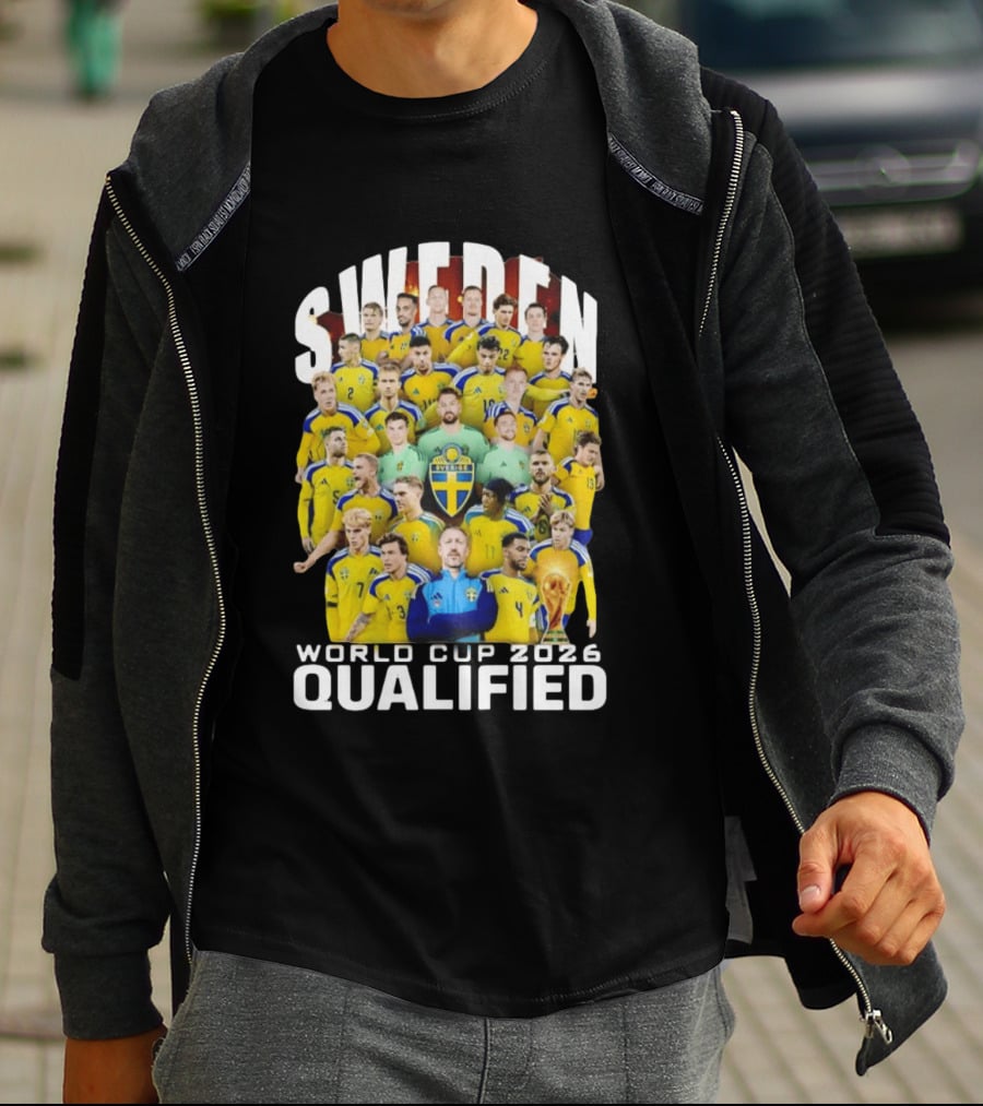 Sweden World Cup 2026 Qualified T-Shirt
