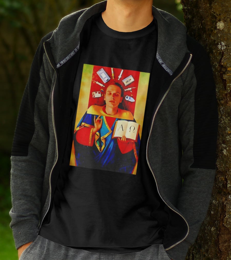 The Apostles Of Modernity Collage Meme Social Commentary Visual T-Shirt