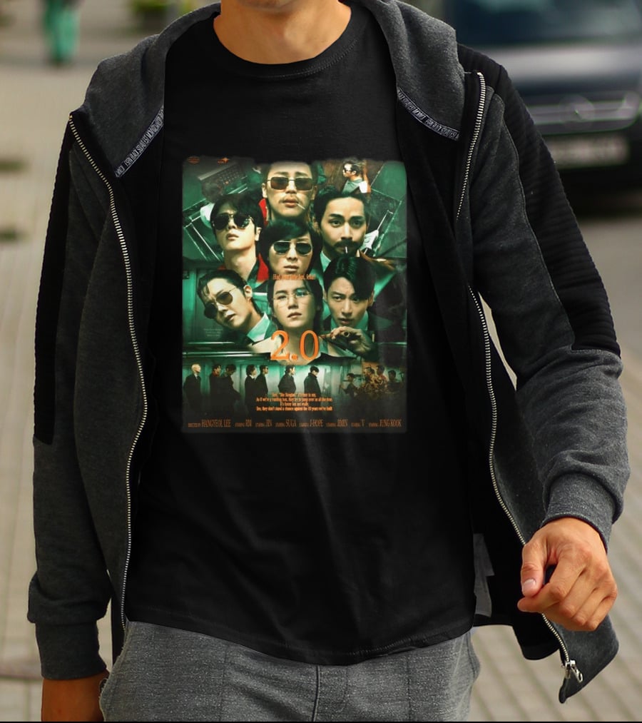 BTS Arirang Album Had Your Little Fun Fella 2.0 Movie T-Shirt