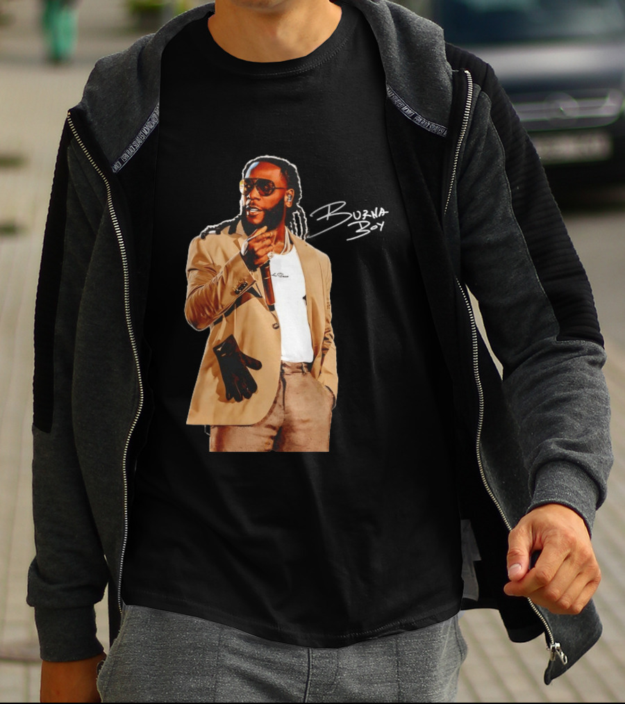 Burna Boy Rooted African Heritage Fashion T-Shirt