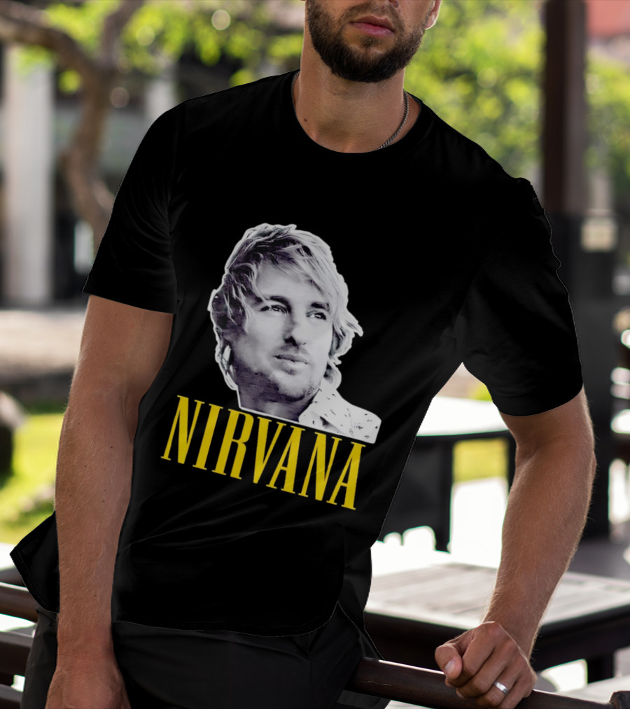 Nirvana Owen Wilson Mashup T-Shirt