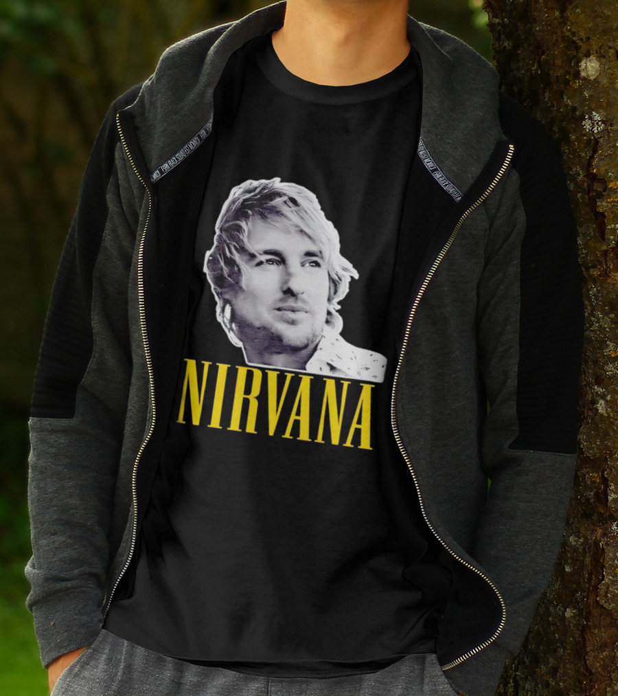 Nirvana Owen Wilson Mashup T-Shirt