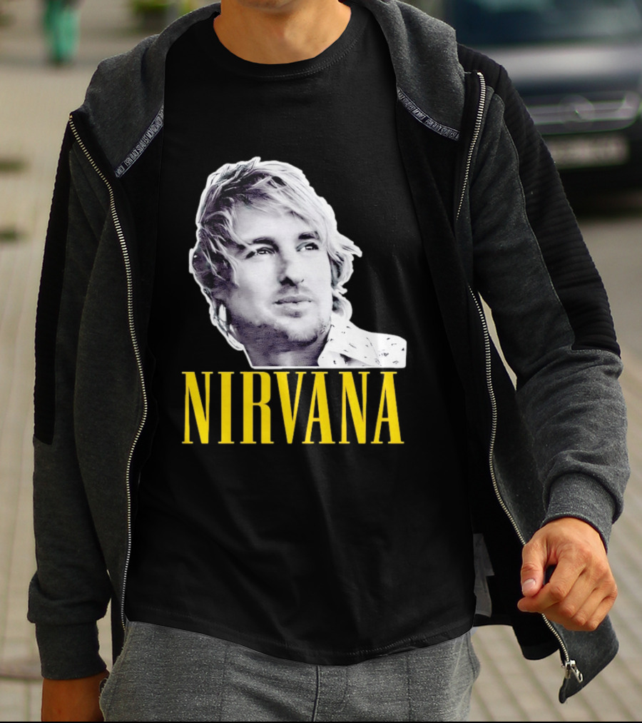 Nirvana Owen Wilson Mashup T-Shirt