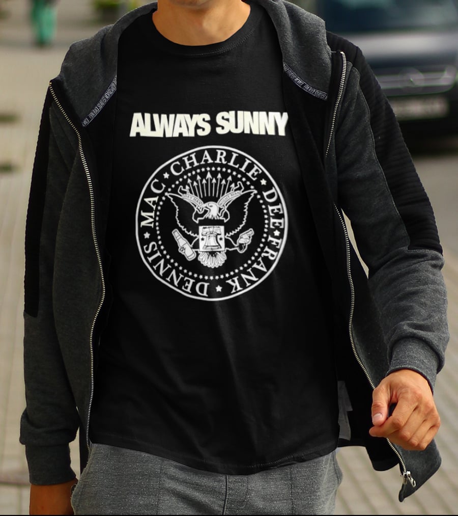 Always Sunny Mac Charlie Dee Frank Dennis Seal T-Shirt