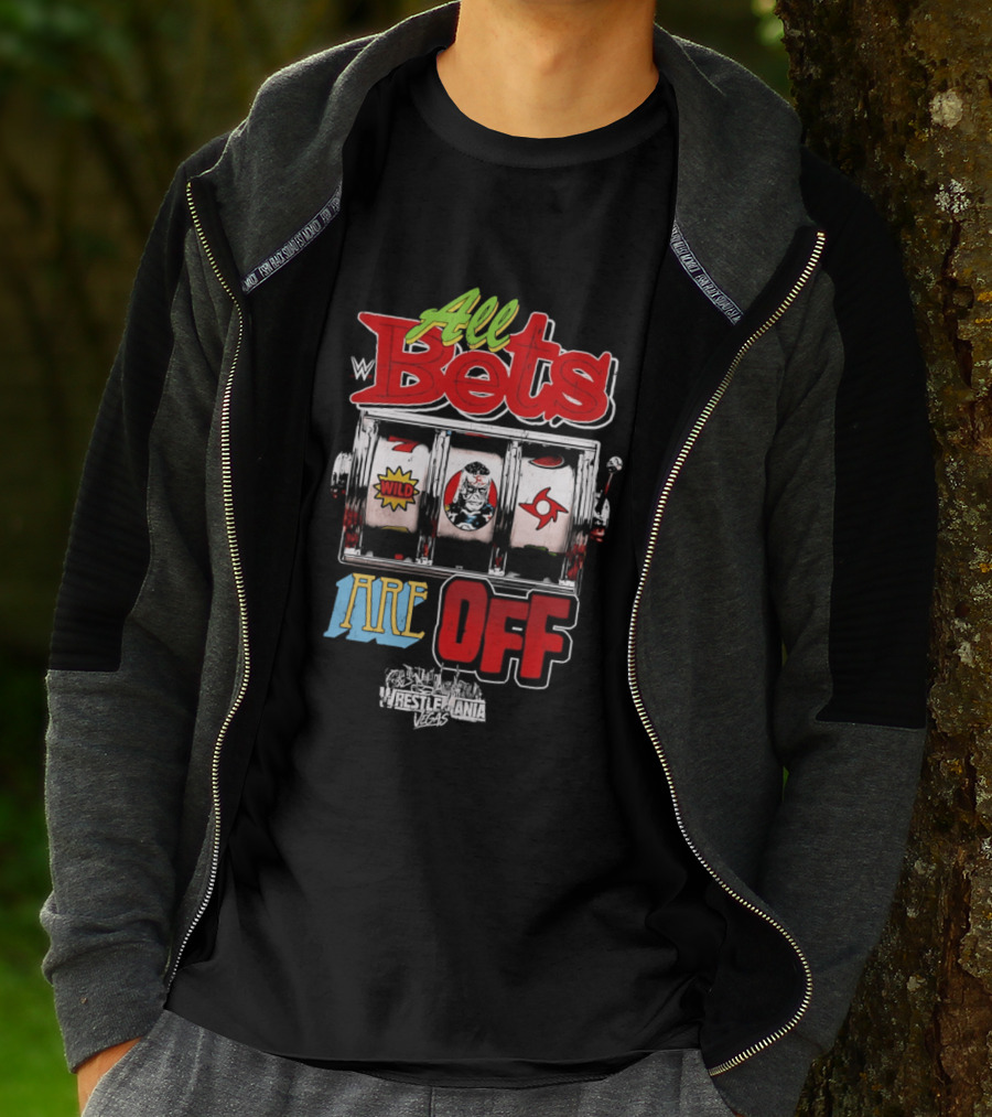 Penta WrestleMania 42 All Bets Are Off Wild Slot Machine 2026 T-Shirt