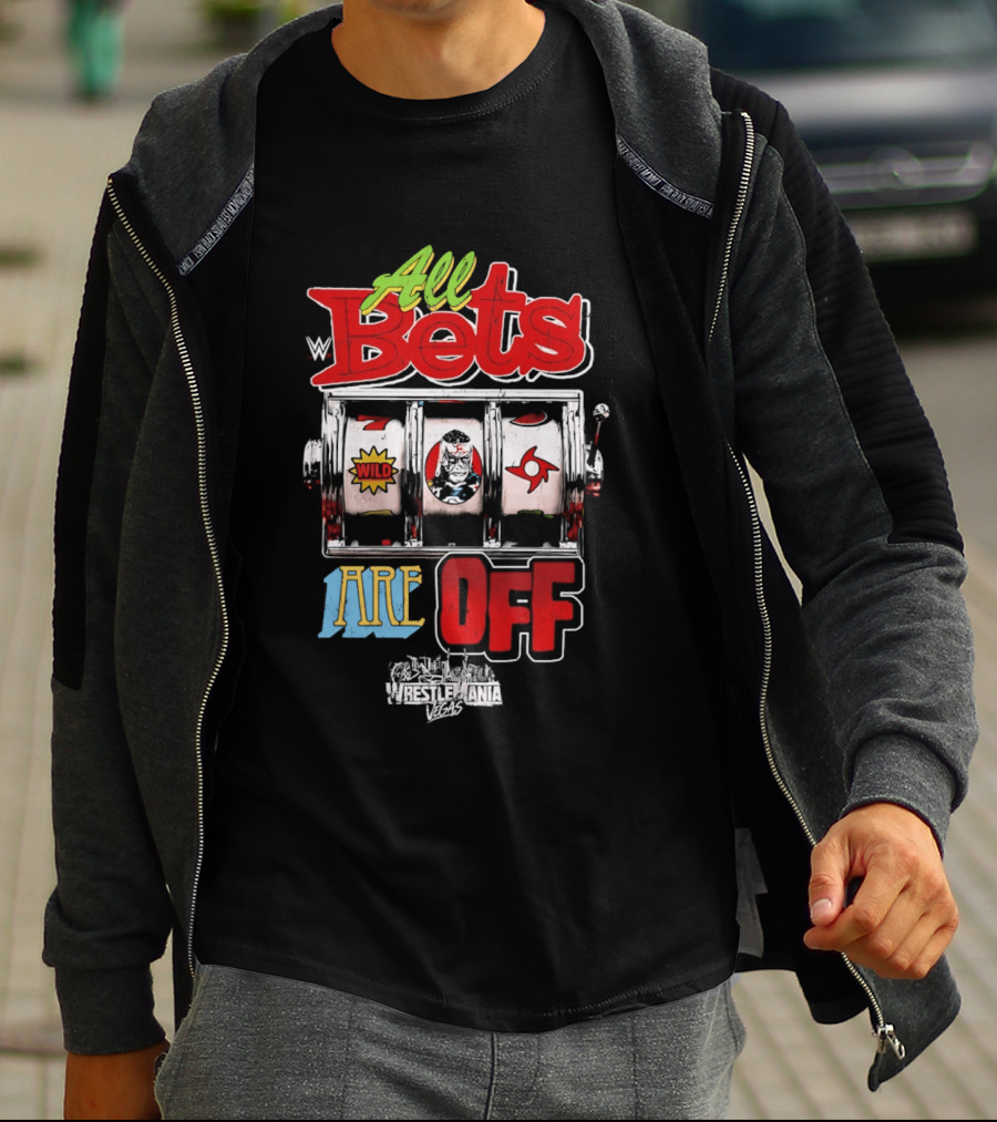 Penta WrestleMania 42 All Bets Are Off Wild Slot Machine 2026 T-Shirt