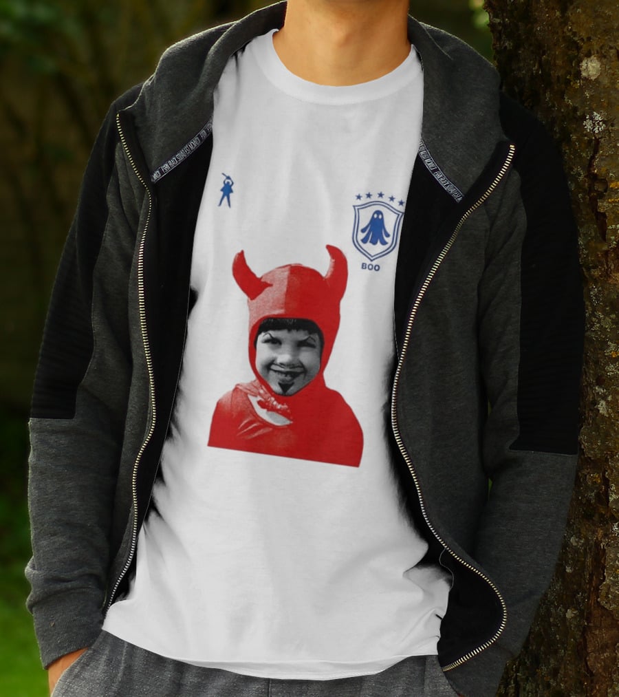 Seleção Diabo Problem Child Red Devil Costume T-Shirt