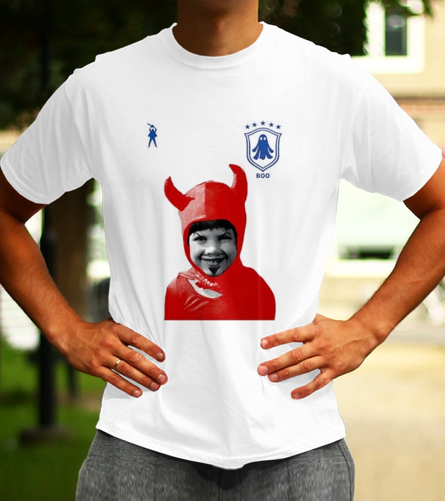 Seleção Diabo Problem Child Red Devil Costume T-Shirt