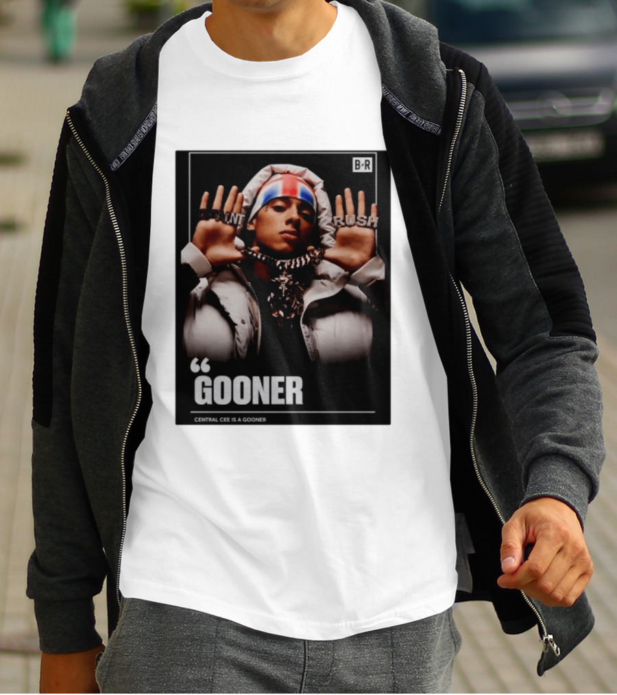 Central Cee Gooner Can't Rush Greatness T-Shirt