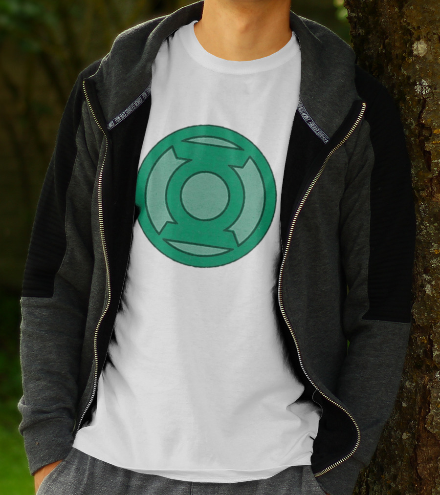 Green Lantern Corps Symbol Comics Hand Me Down T-Shirt