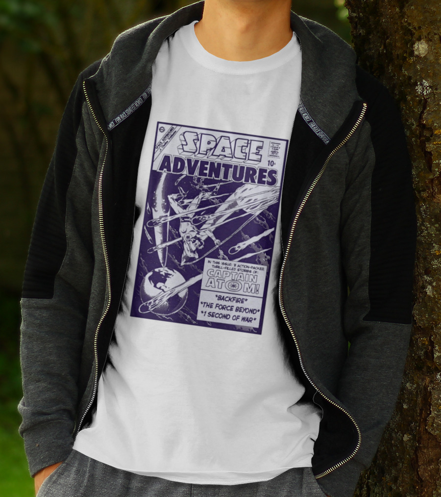 Space Adventures Captain Atom Backfire The Force Beyond 1 Second Of War Charlton Comics 1961 T-Shirt