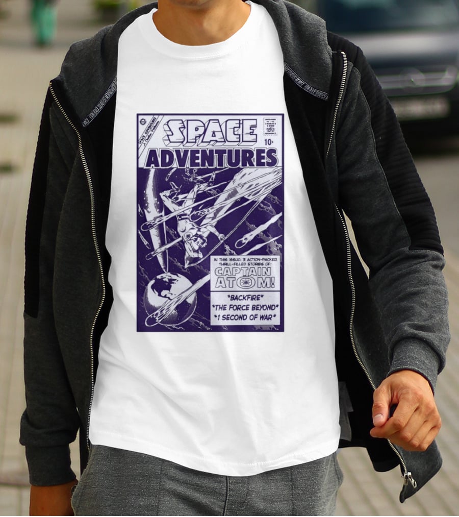 Space Adventures Captain Atom Backfire The Force Beyond 1 Second Of War Charlton Comics 1961 T-Shirt