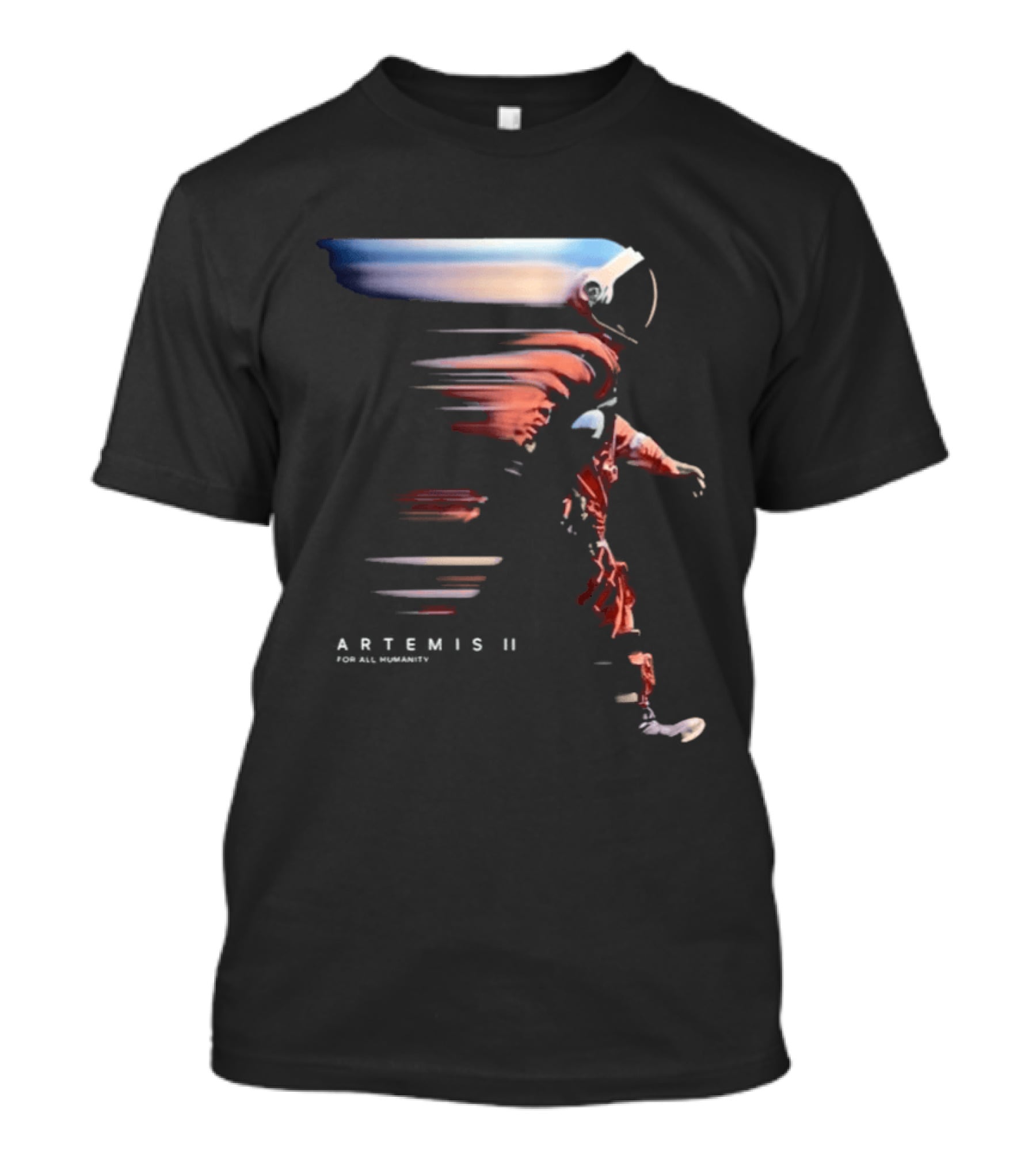Artemis II For All Humanity 2026 Astronaut T-Shirt
