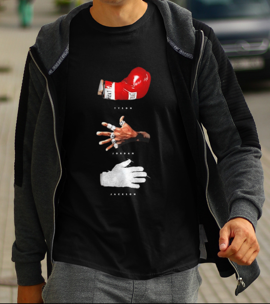 Michael Tyson Jordan Jackson Glove And Rings T-Shirt