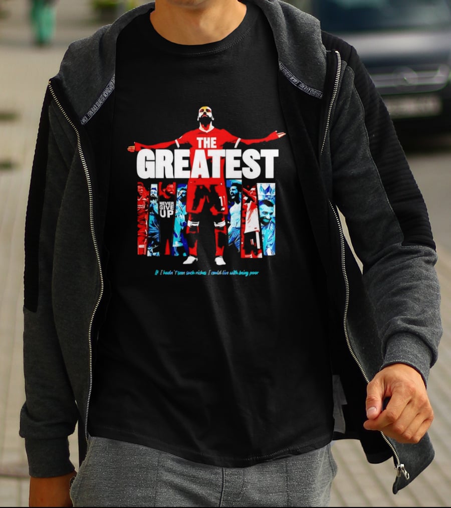 Mohamed Salah The Greatest Liverpool Football Icon Riches T-Shirt
