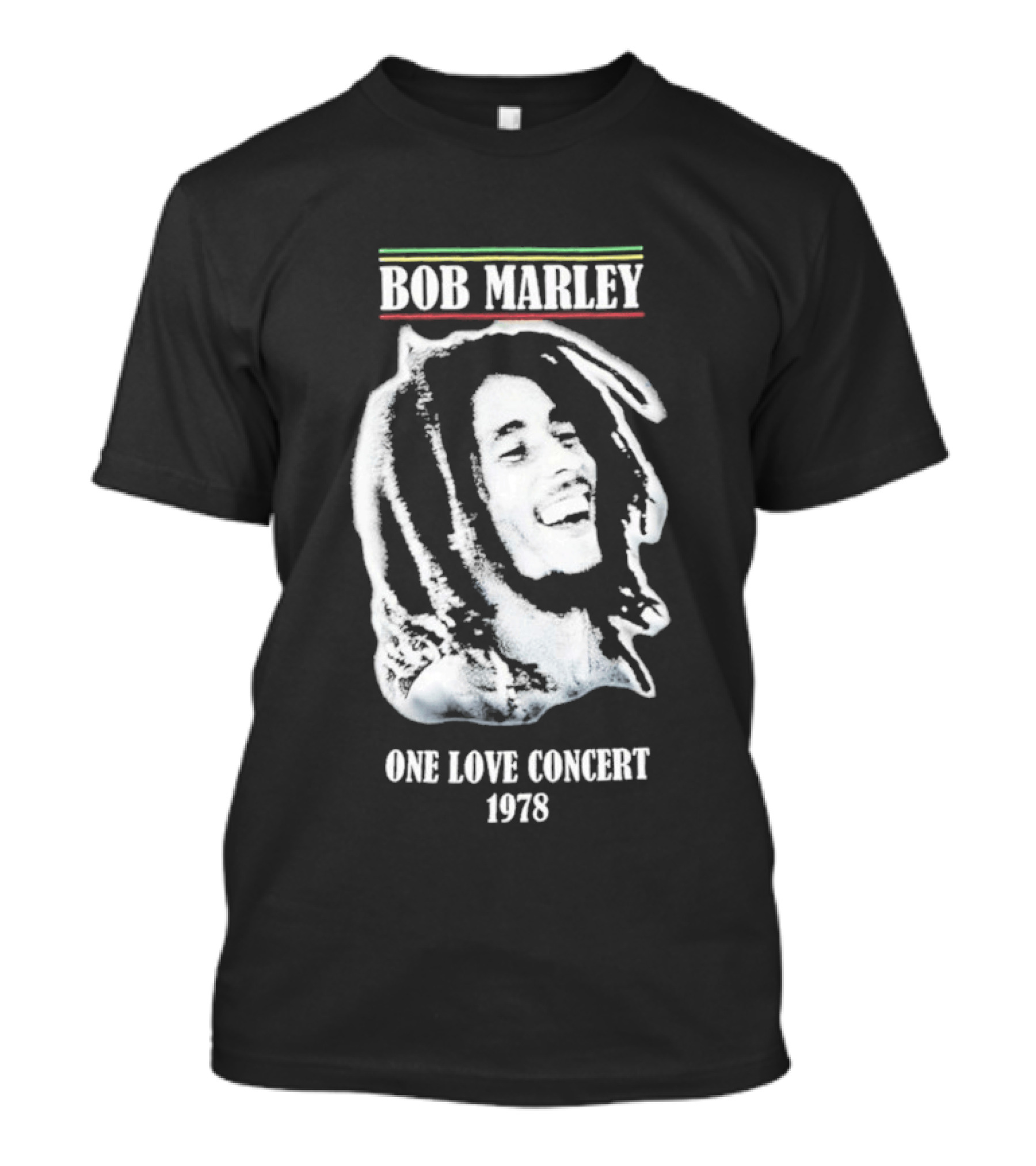 Bob Marley One Love Concert 1978 Rasta T-Shirt