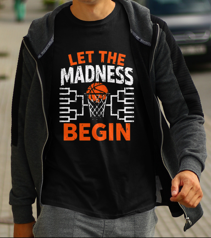 Illini Basketball Let The Madness Begin Final Four 2026 T-Shirt