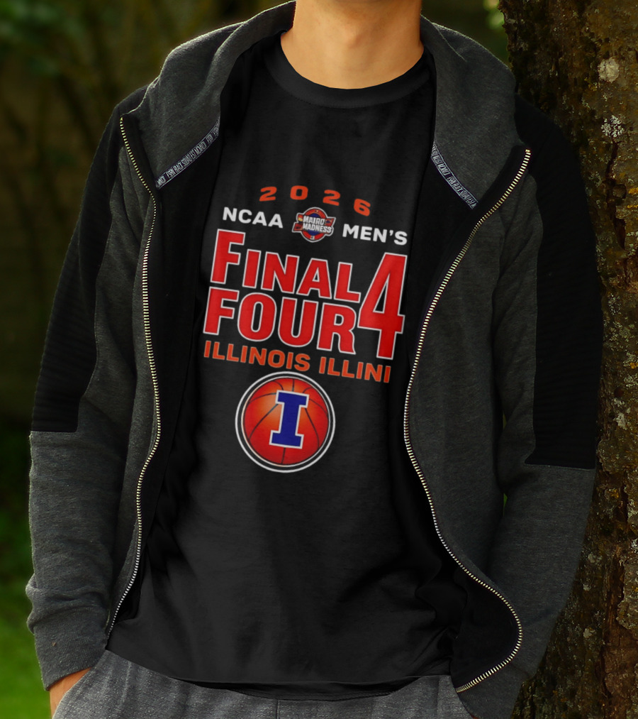 2026 NCAA Men's Final Four Illinois Illini March Madness T-Shirt