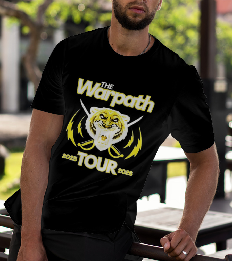 Buffalo Hockey The Warpath 2025 2026 Tour Lion T-Shirt