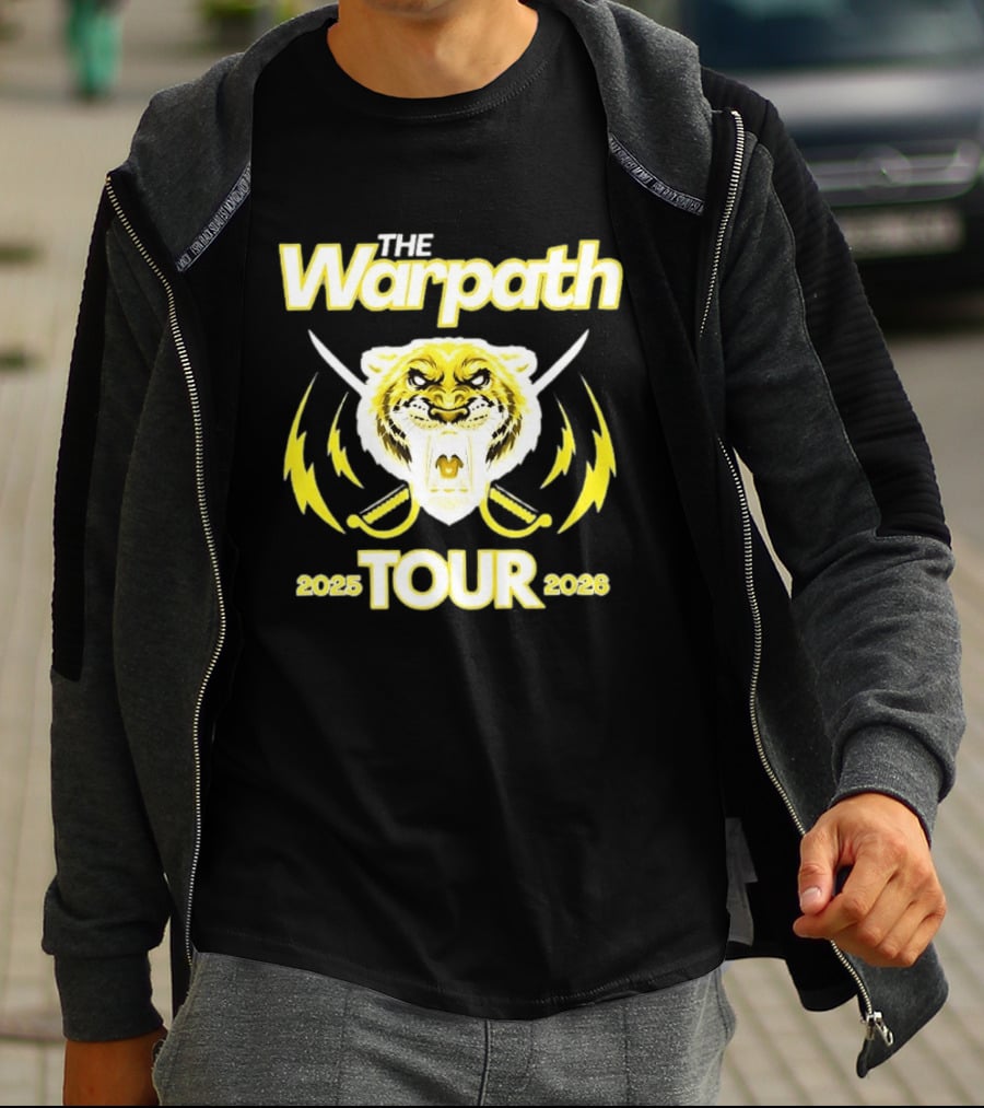 Buffalo Hockey The Warpath 2025 2026 Tour Lion T-Shirt