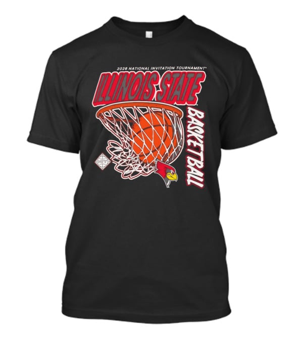 Illinois State Redbirds 2026 National Invitation Tournament Basketball T-Shirt