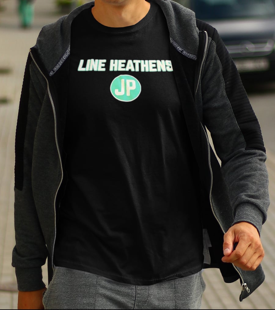 LINE HEATHENS JP Circle T-Shirt