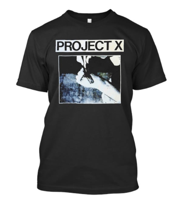Project X Straight Edge Hardcore Revenge Image T-Shirt