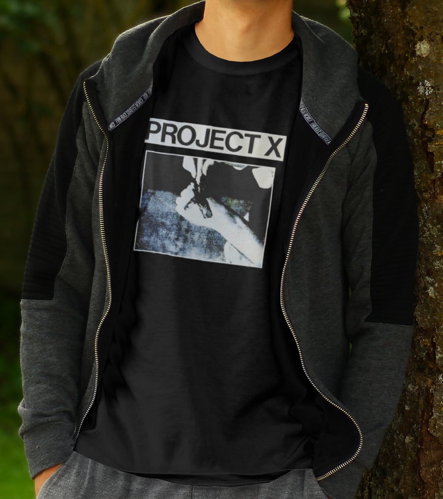 Project X Straight Edge Hardcore Revenge Image T-Shirt