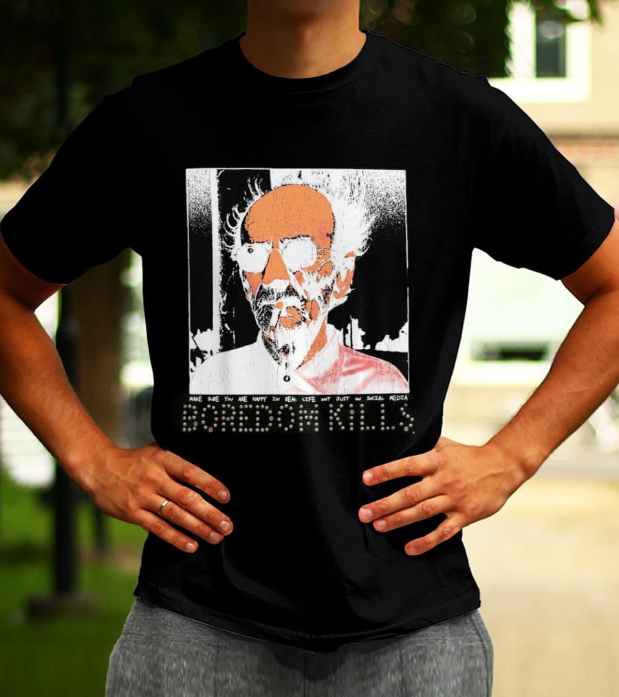 Make Sure You Are Happy In Real Life Andy Warhol Teacher T-Shirt