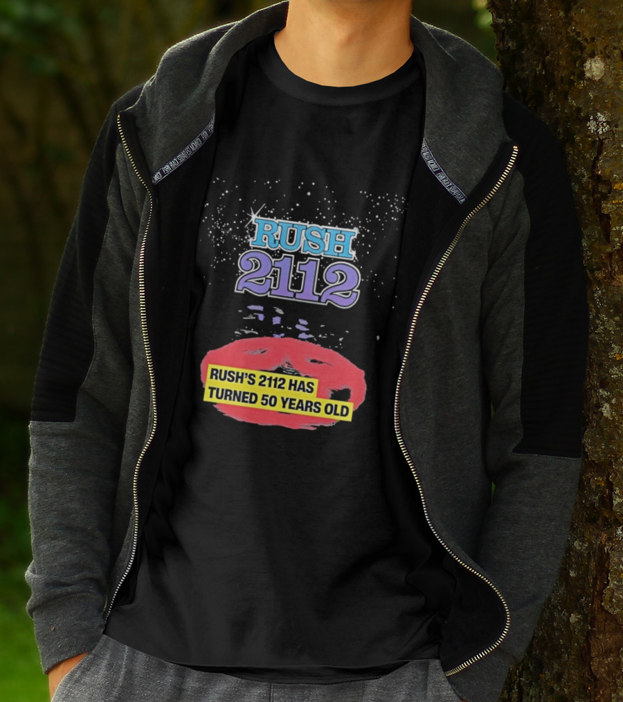 Rush 2112 Anniversary Edition Has Turned 50 Years Old T-Shirt