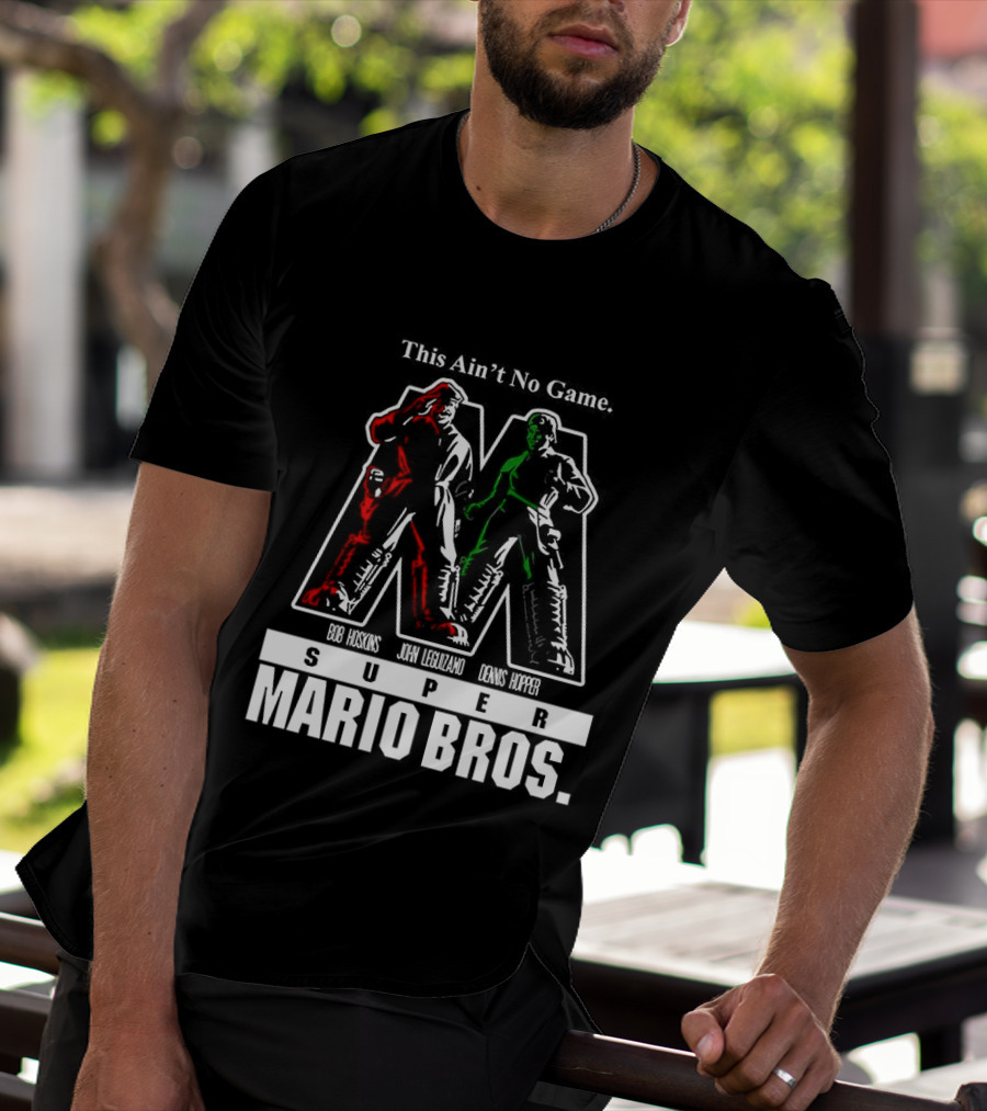 Super Mario Bros Trust The Fungus Ain't No Game T-Shirt