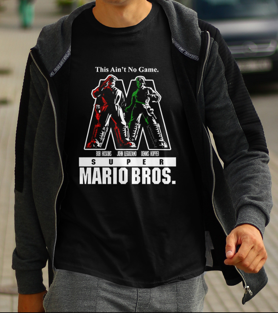 Super Mario Bros Trust The Fungus Ain't No Game T-Shirt
