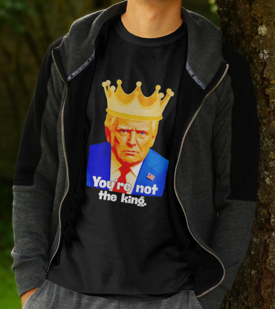 You're Not The King Crown Satire T-Shirt