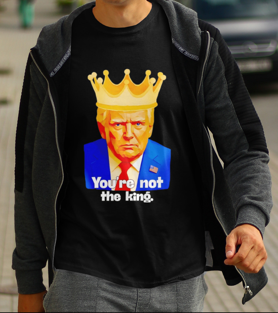 You're Not The King Crown Satire T-Shirt