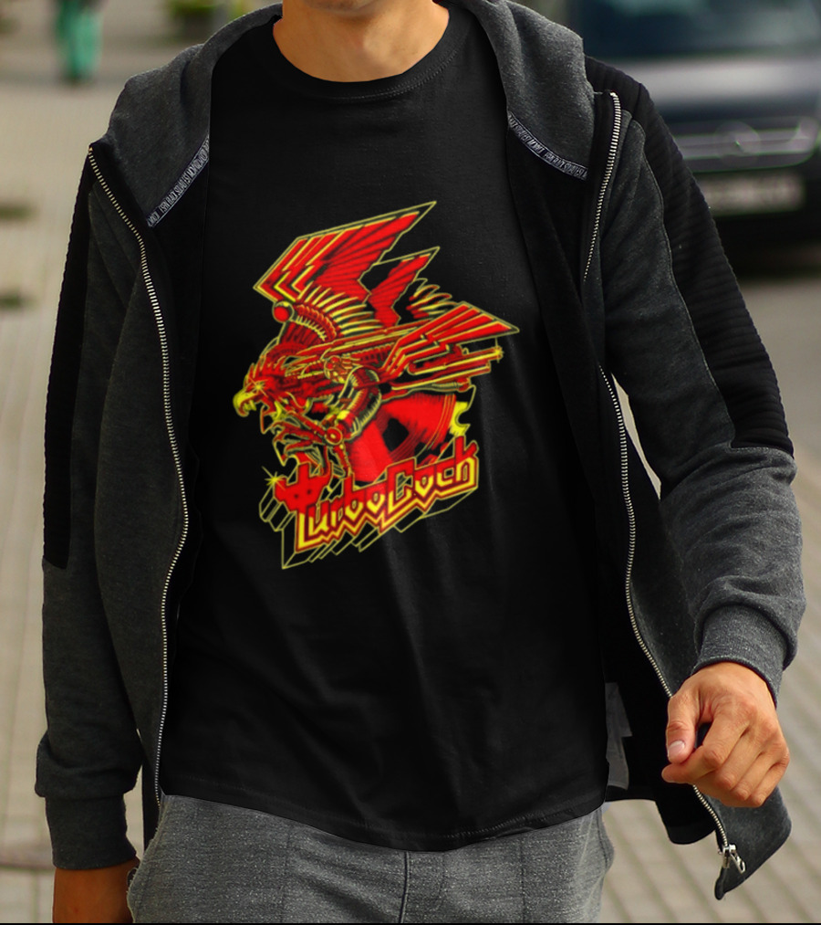 Turbocock Mechanical Phoenix Turbo Rocket T-Shirt