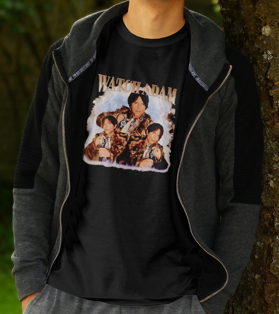 Adam Lightning Three Versions Luxurious Fur Coat Outfit T-Shirt