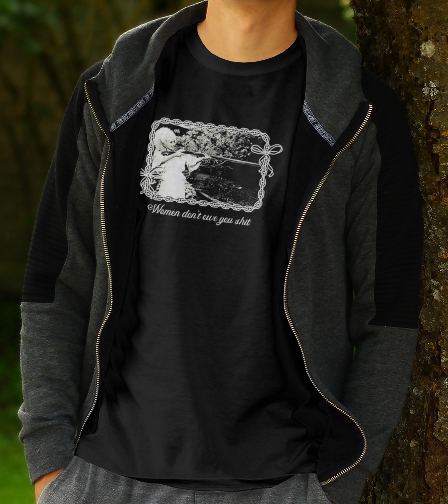 Women Don't Owe You Shit Feminist Message Retro Cottagecore Aesthetic T-Shirt