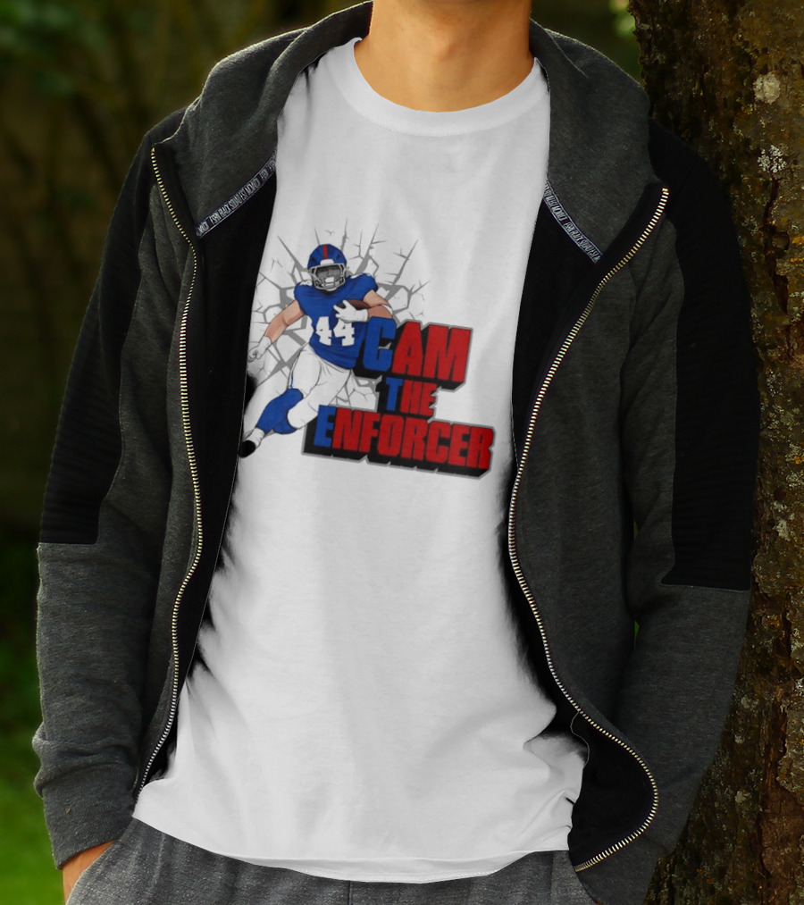 Cam The Enforcer New York Giants Football Player T-Shirt