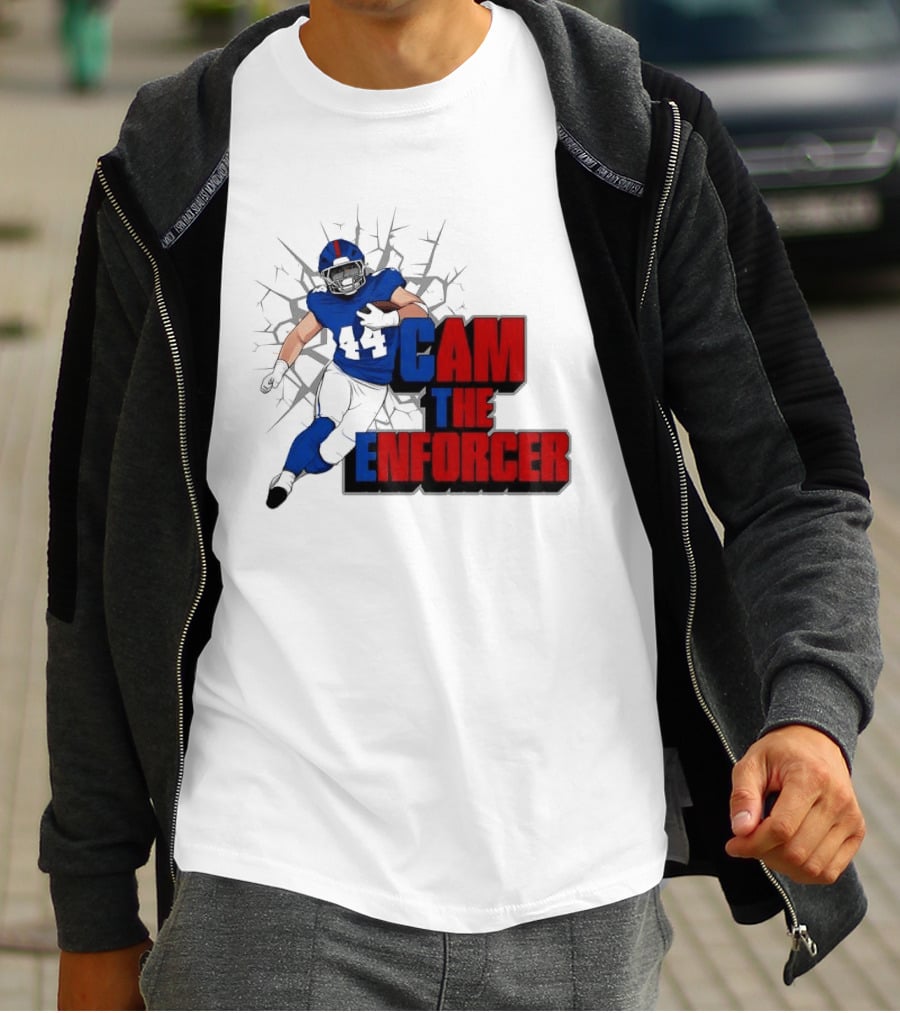 Cam The Enforcer New York Giants Football Player T-Shirt