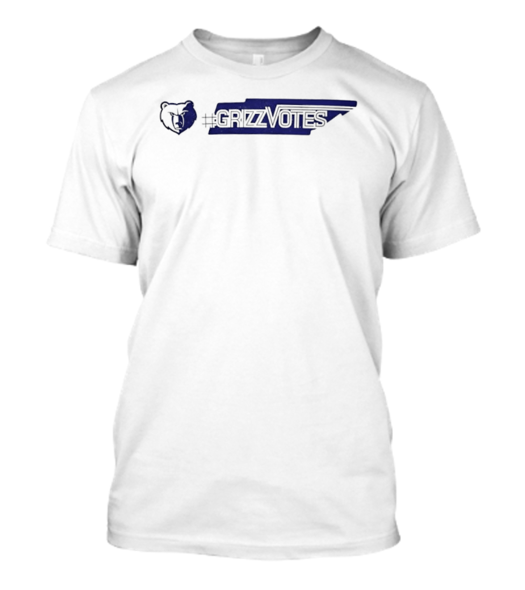 Memphis Grizzlies GrizzVotes Tennessee Bear T-Shirt