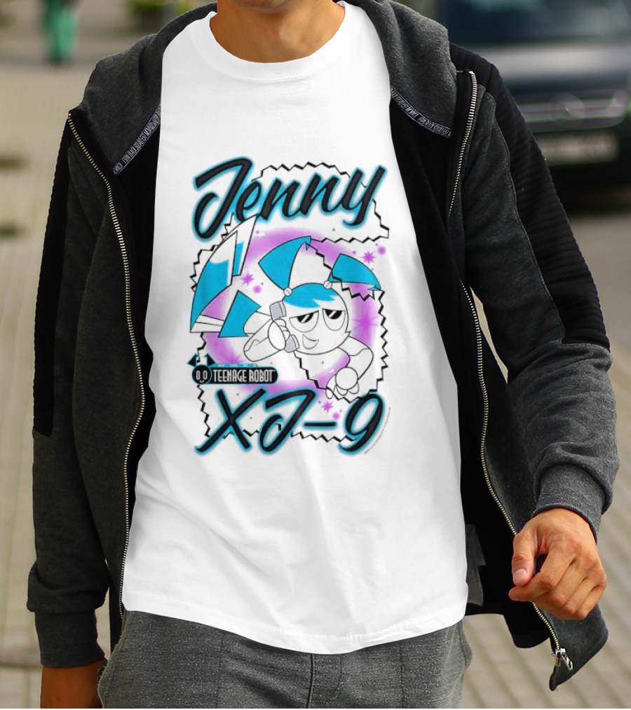 Jenny XJ 9 My Life As A Teenage Robot Airbrush T-Shirt