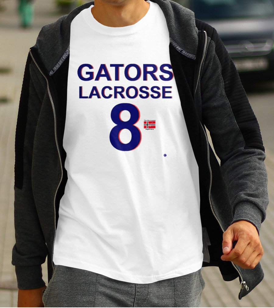 Gators Lacrosse 8 Libbllc Sports Team Spirit T-Shirt