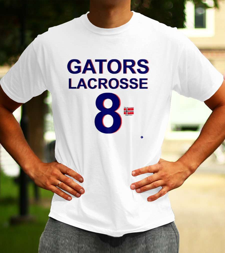 Gators Lacrosse 8 Libbllc Sports Team Spirit T-Shirt