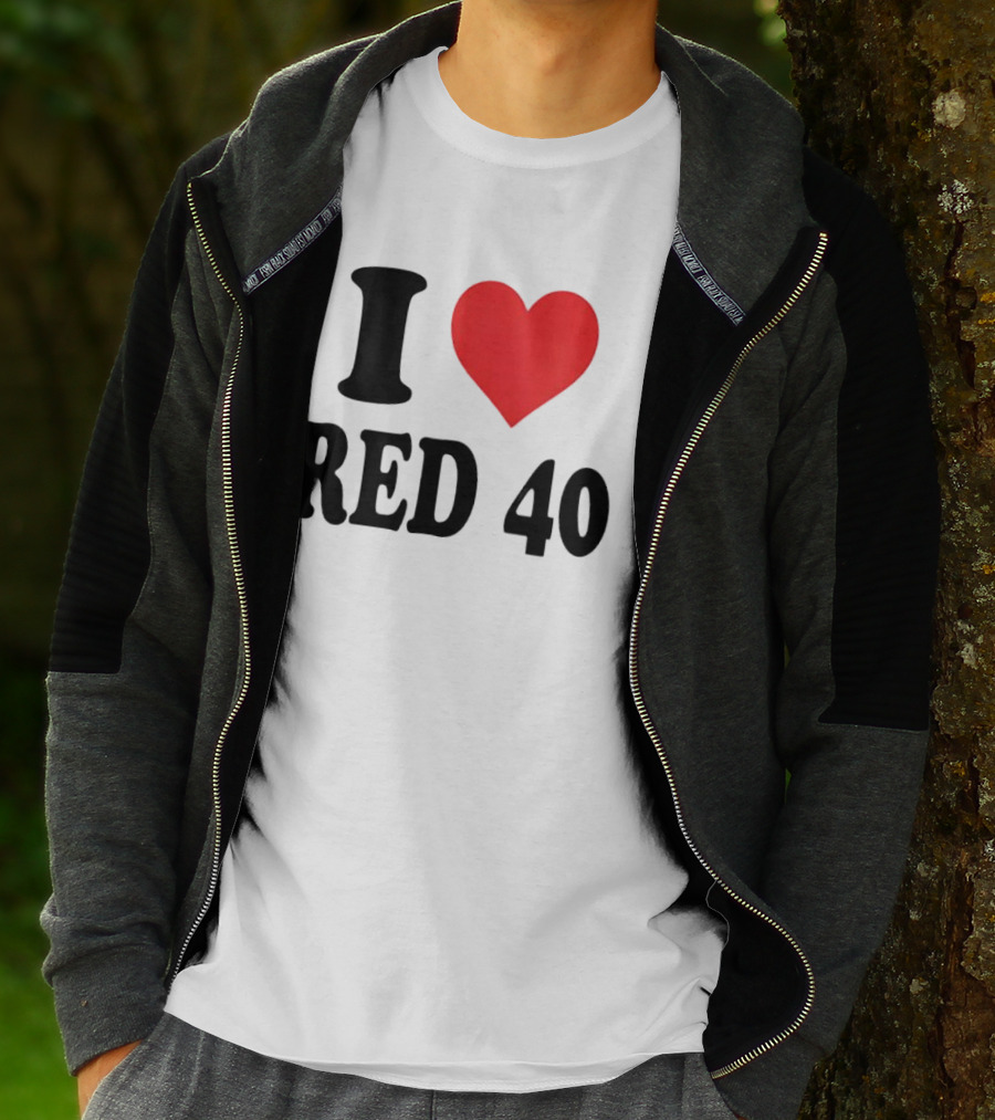 I Heart Red 40 T-Shirt
