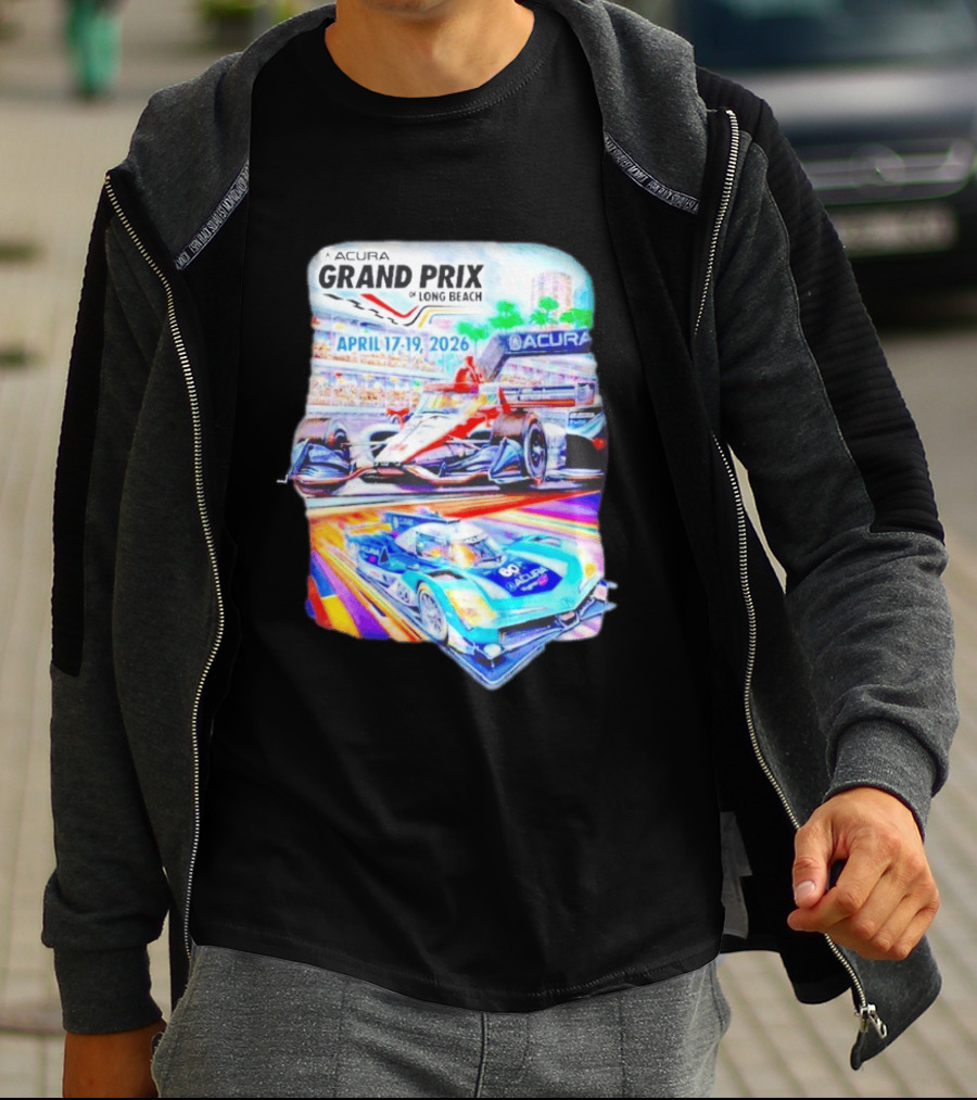 Acura Grand Prix Of Long Beach April 17 19 2026 Racing Cars T-Shirt
