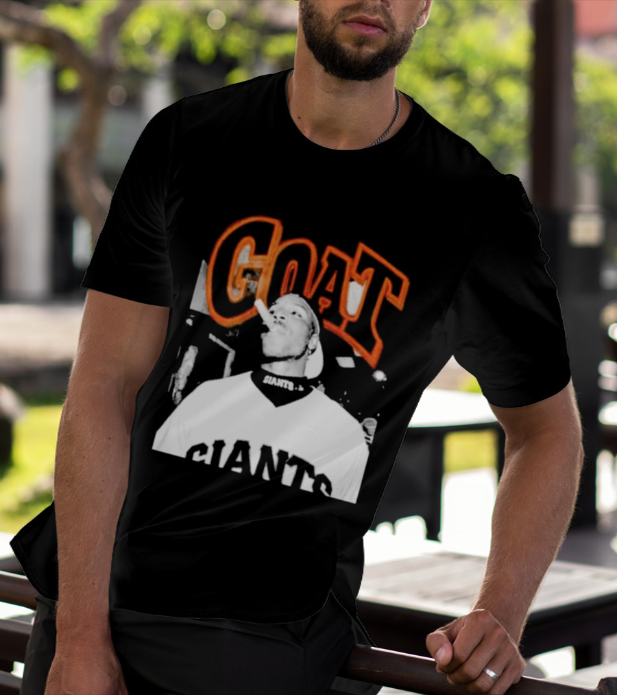 GOAT Barry Bonds San Francisco Giants T-Shirt