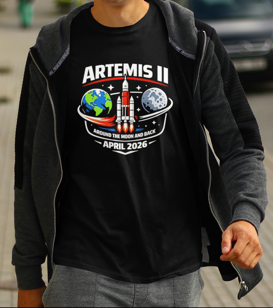 Artemis II NASA Moon Mission April 2026 T-Shirt